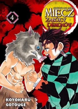 Miecz zabójcy demonów (Tom 4) - Koyoharu Gotouge [KOMIKS]