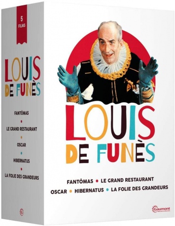 Fantomas / The Restaurant / Oscar / Hibernatus / Delusions of Grandeur [BOX] [5DVD]