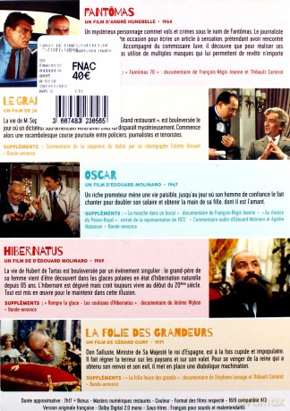 Fantomas / The Restaurant / Oscar / Hibernatus / Delusions of Grandeur [BOX] [5DVD]