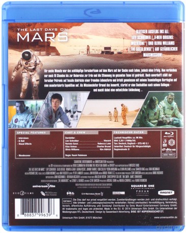 The Last Days on Mars (Ostatnie dni na Marsie) [Blu-Ray]