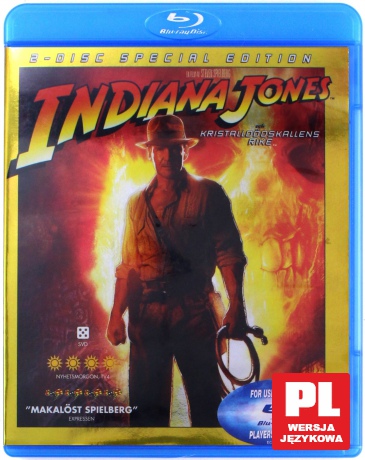 Indiana Jones i Królestwo Kryształowej Czaszki [Blu-Ray]