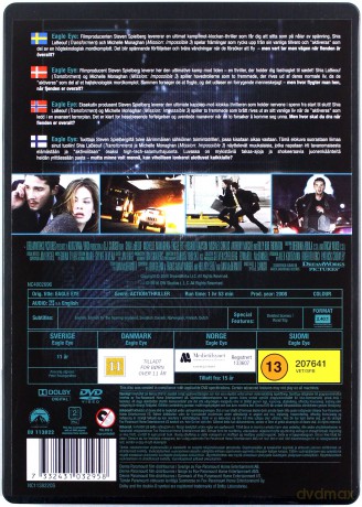 Eagle Eye (steelbook) [DVD]