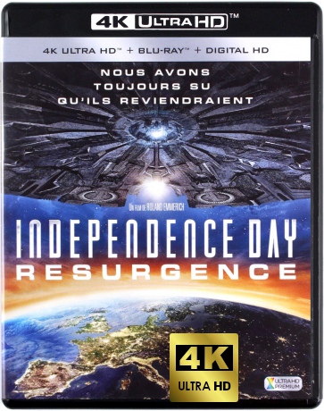 Independence Day: Resurgence (Dzień Niepodległości: Odrodzenie) [Blu-Ray 4K]+[Blu-Ray]