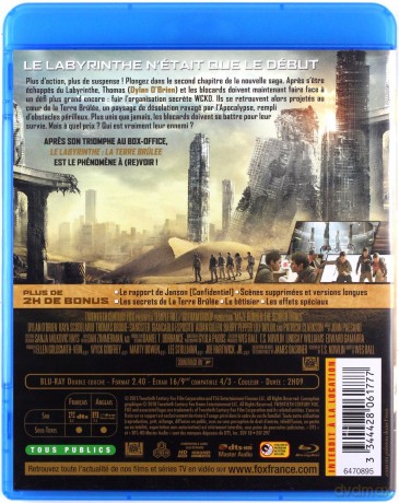 The Maze Runner: The Scorch Trials (Więzień labiryntu: Próby ognia) [Blu-Ray]