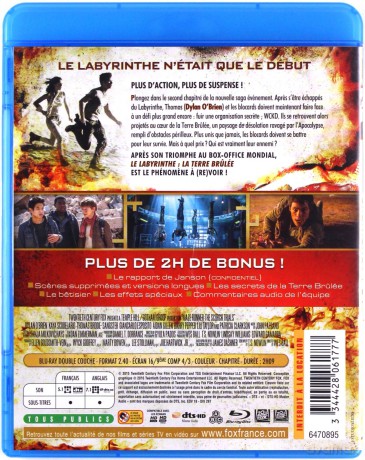 The Maze Runner: The Scorch Trials (Więzień labiryntu: Próby ognia) [Blu-Ray]