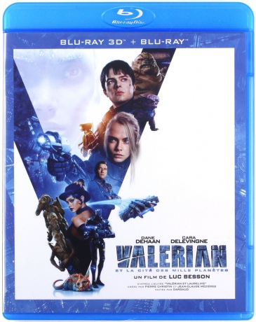 Valerian and the City of a Thousand Planets (Valerian i miasto tysiąca planet) [Blu-Ray 3D]+[Blu-Ray]