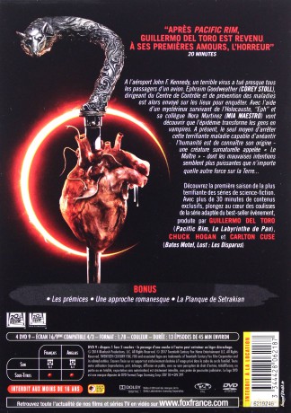 The Strain Season 1 (Wirus) [4DVD]