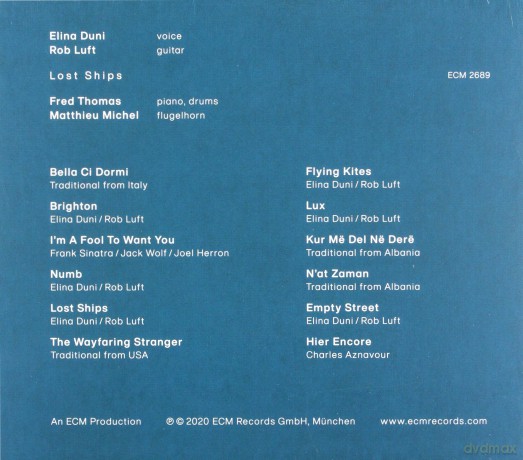 Duni, Elina: Lost Ships [CD]