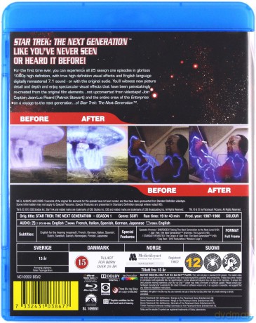 Star Trek: The Next Generation Season 1 (Star Trek: Następne pokolenie) [6xBlu-Ray]