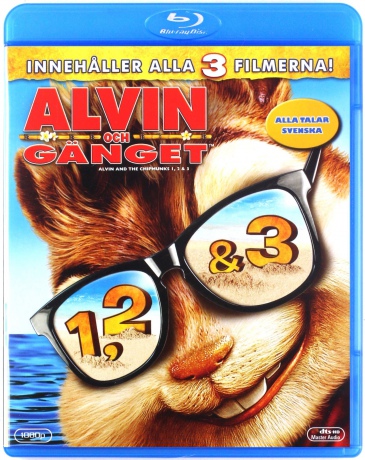 Alvin and the Chipmunks 1-3 (Alvin i wiewiórki 1-3) [3xBlu-Ray]