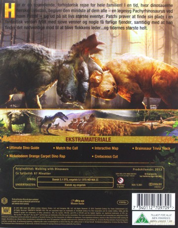 Walking with Dinosaurs (Wędrówki z dinozaurami) [Blu-Ray 3D]+[Blu-Ray]+[DVD]