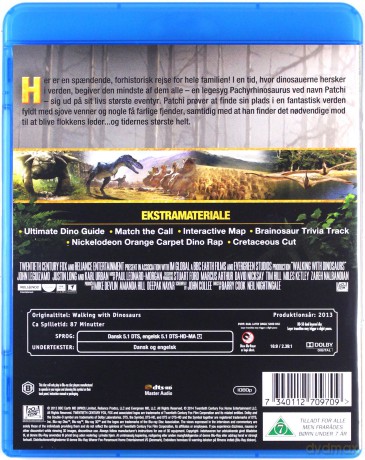 Walking with Dinosaurs (Wędrówki z dinozaurami) [Blu-Ray 3D]+[Blu-Ray]+[DVD]
