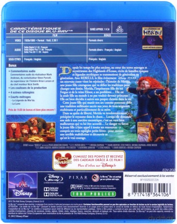 Brave (Merida Waleczna) (Disney) [Blu-Ray]