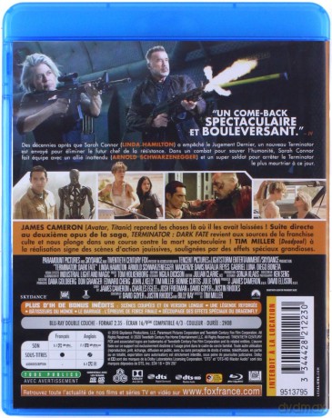 Terminator: Dark Fate (Terminator: Mroczne przeznaczenie) [Blu-Ray]
