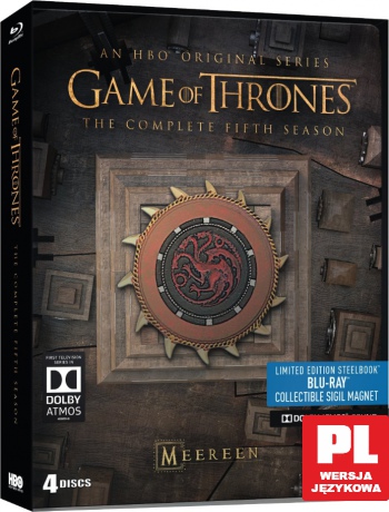 Gra o Tron Sezon 5 [BOX] [4xBlu-Ray]