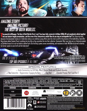 Star Trek: The Next Generation Season 2-3 (Star Trek: Następne pokolenie) [Blu-Ray]