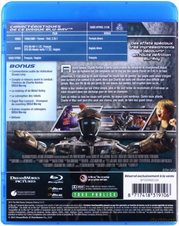 Real Steel (Giganci ze stali) [Blu-Ray]