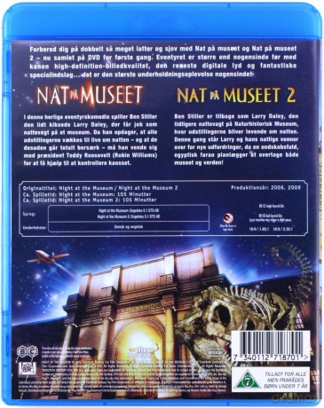 Noc w muzeum 1-2 [Blu-Ray]