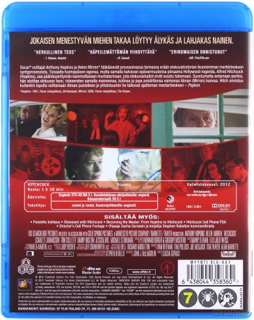 Hitchcock [Blu-Ray]