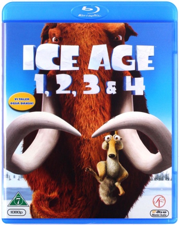 Ice Age 1-4 (Epoka lodowcowa 1-4) [BOX] [4xBlu-Ray]