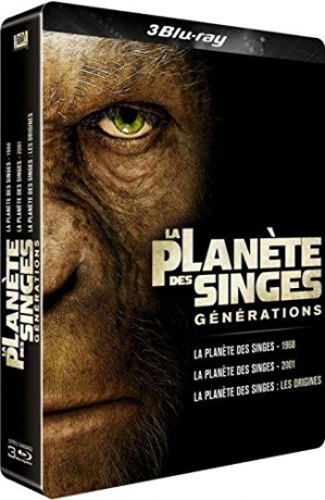 Planet of the Apes 1-3 (Planeta małp) [3xBlu-Ray]