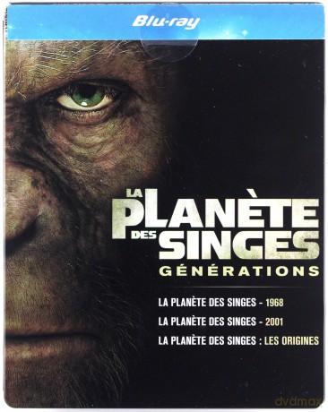 Planet of the Apes 1-3 (Planeta małp) [3xBlu-Ray]
