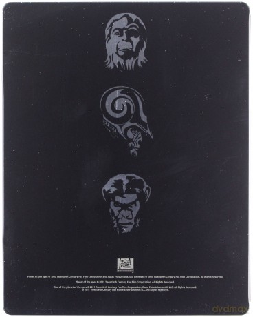 Planet of the Apes 1-3 (Planeta małp) [3xBlu-Ray]