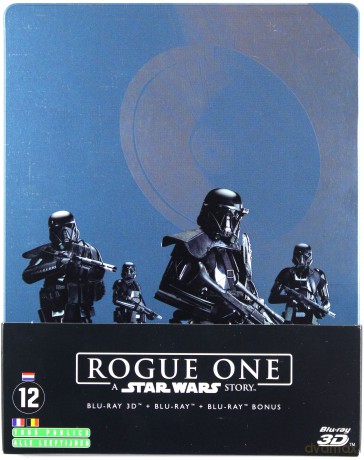 Rogue One (Łotr 1. Gwiezdne wojny - historie) (steelbook) [Blu-Ray 3D]+[2xBlu-Ray]