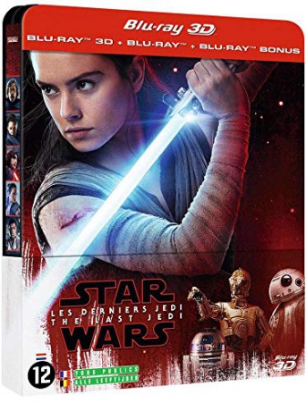 Star Wars: Episode VIII - The Last Jedi (Gwiezdne wojny: Ostatni Jedi) (steelbook) [Blu-Ray 3D]+[2xBlu-Ray]