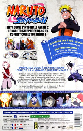 Naruto: Shippuden Part 2 (Episodes 364-493) (Collector's Edition) [BOX] [30DVD]