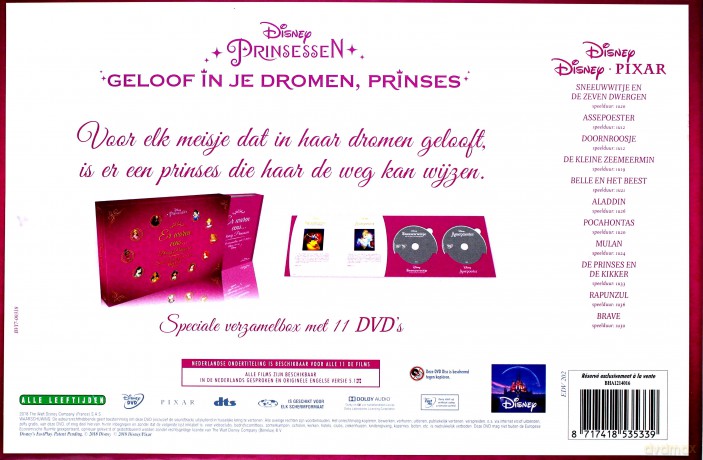 Disney Princess Collection [BOX] [11DVD]