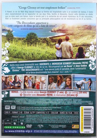 The Descendants (Spadkobiercy) [DVD]