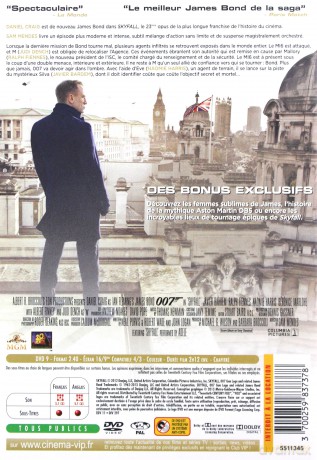 007 James Bond Skyfall [DVD]