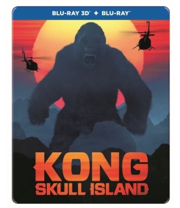 Kong: Wyspa Czaszki (steelbook) [Blu-Ray 3D]+[Blu-Ray]