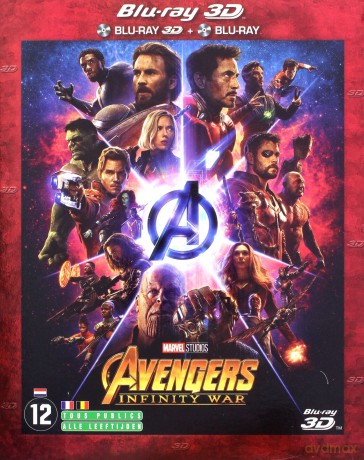 Avengers: Infinity War (Avengers: Wojna bez granic) [Blu-Ray 3D]+[Blu-Ray]