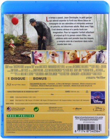 Christopher Robin (Krzysiu, gdzie jesteś?) [Blu-Ray]