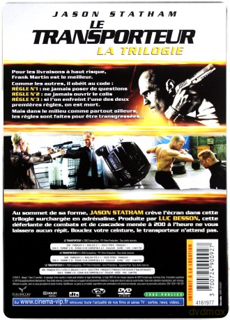 The Transporter Trilogy (steelbook) [3DVD]
