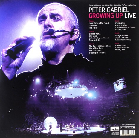 Peter Gabriel: Growing Up Live [3xWinyl]