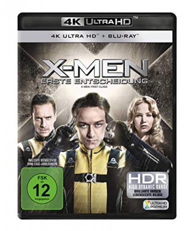 X: First Class (X-Men: Pierwsza klasa) [Blu-Ray 4K]+[Blu-Ray]