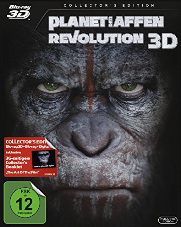 Dawn of the Planet of the Apes (Ewolucja planety małp) [Blu-Ray 3D]+[Blu-Ray]
