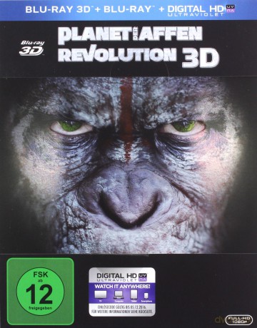 Dawn of the Planet of the Apes (Ewolucja planety małp) [Blu-Ray 3D]+[Blu-Ray]