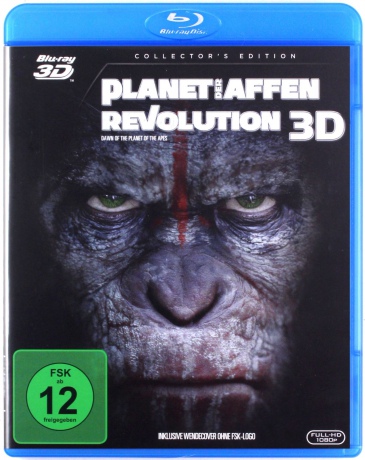 Dawn of the Planet of the Apes (Ewolucja planety małp) [Blu-Ray 3D]+[Blu-Ray]