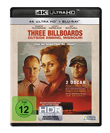Trzy billboardy za Ebbing, Missouri [Blu-Ray 4K]+[Blu-Ray]