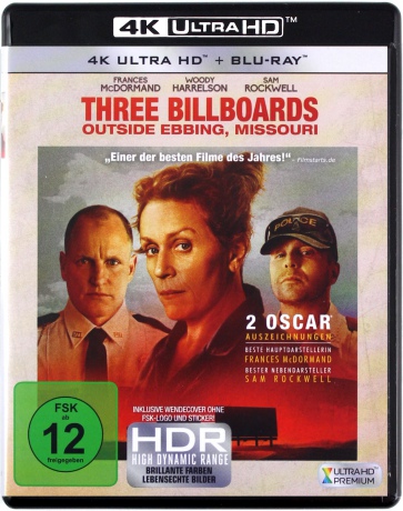 Trzy billboardy za Ebbing, Missouri [Blu-Ray 4K]+[Blu-Ray]