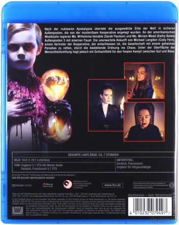 American Horror Story: Season 8 Apocalypse [3xBlu-Ray]