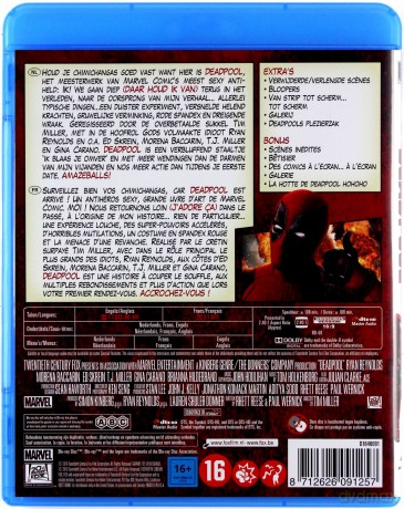 Deadpool [Blu-Ray]