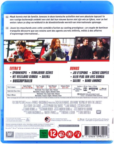 Keeping up with the Joneses (Szpiedzy z sąsiedztwa) [Blu-Ray]