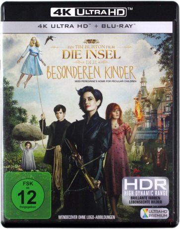Miss Peregrine's Home for Peculiar Children (Osobliwy dom pani Peregrine) [Blu-Ray 4K]+[Blu-Ray]
