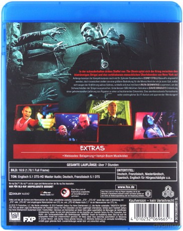 The Strain Season 3 (Wirus) [3xBlu-Ray]