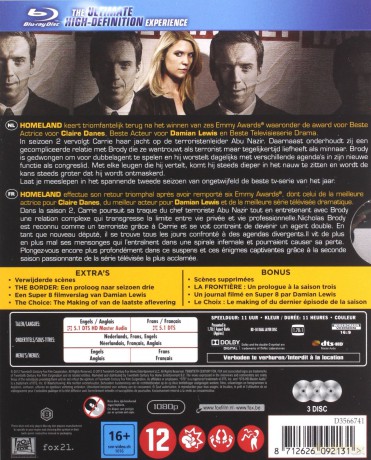 Homeland Season 2 [3xBlu-Ray]